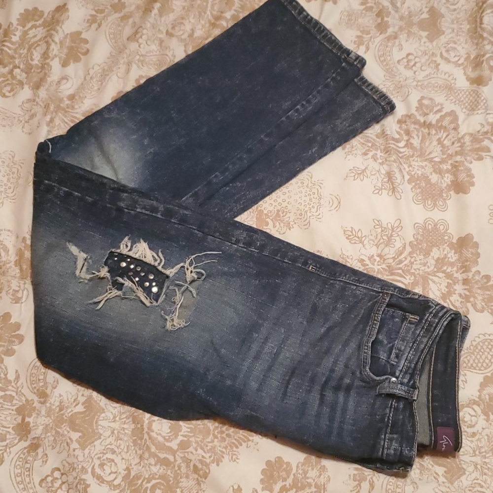 Ripped Denim Jeans